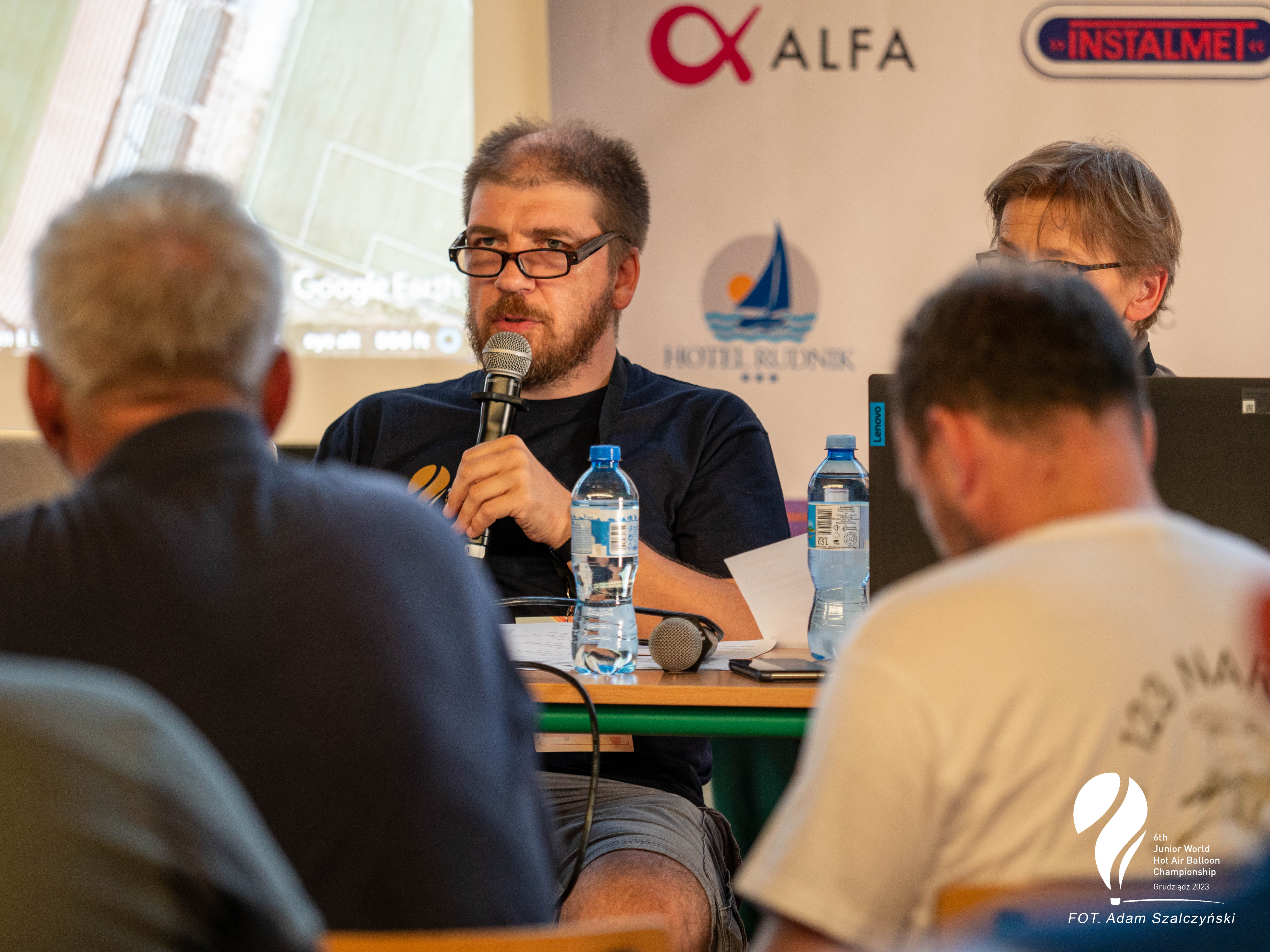 The Event Director, Eugenijus Komas