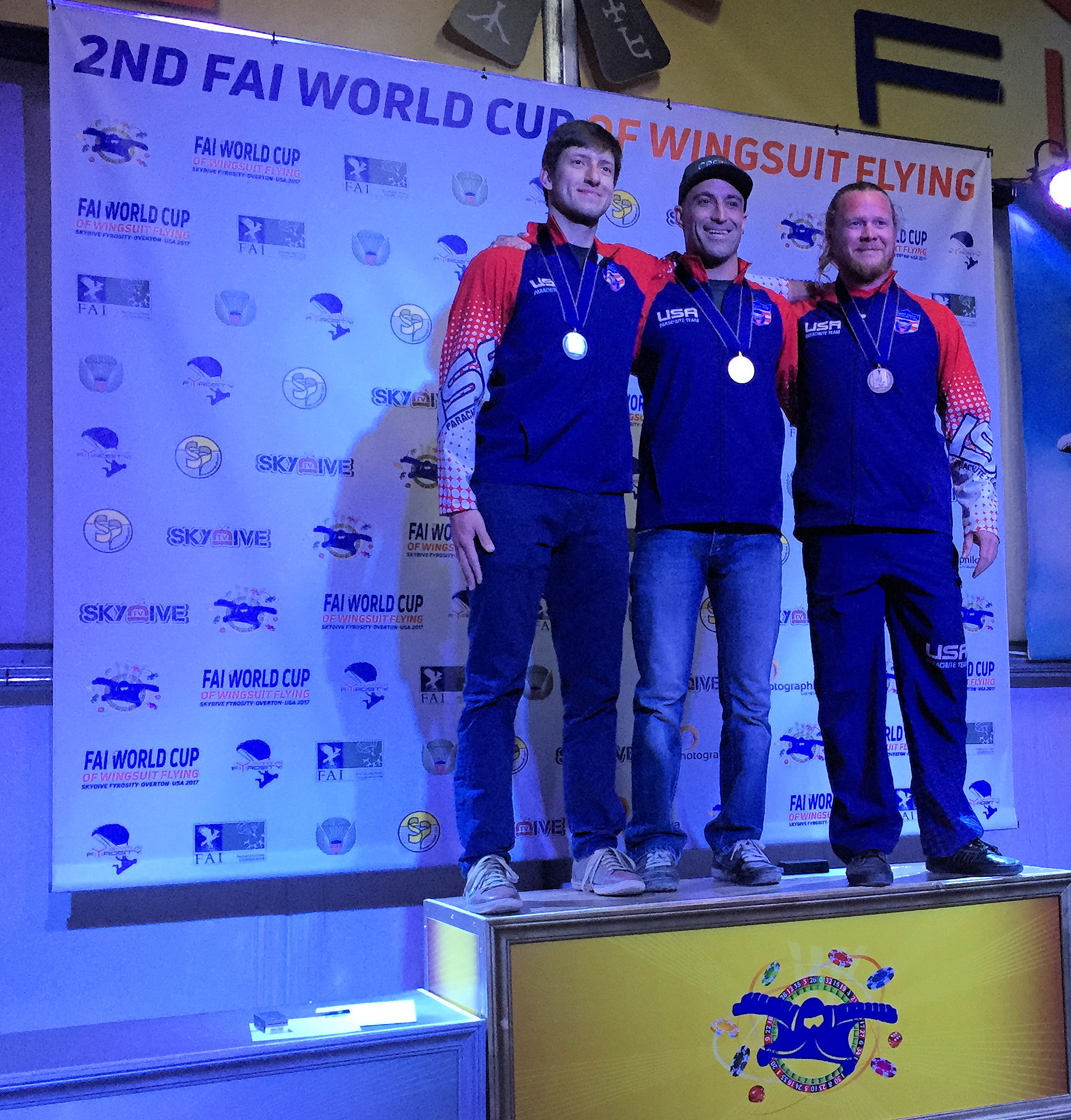 Peformance Medalists WCWF 2017 Nevada Performance Wingsuit Flying Medalists 2017