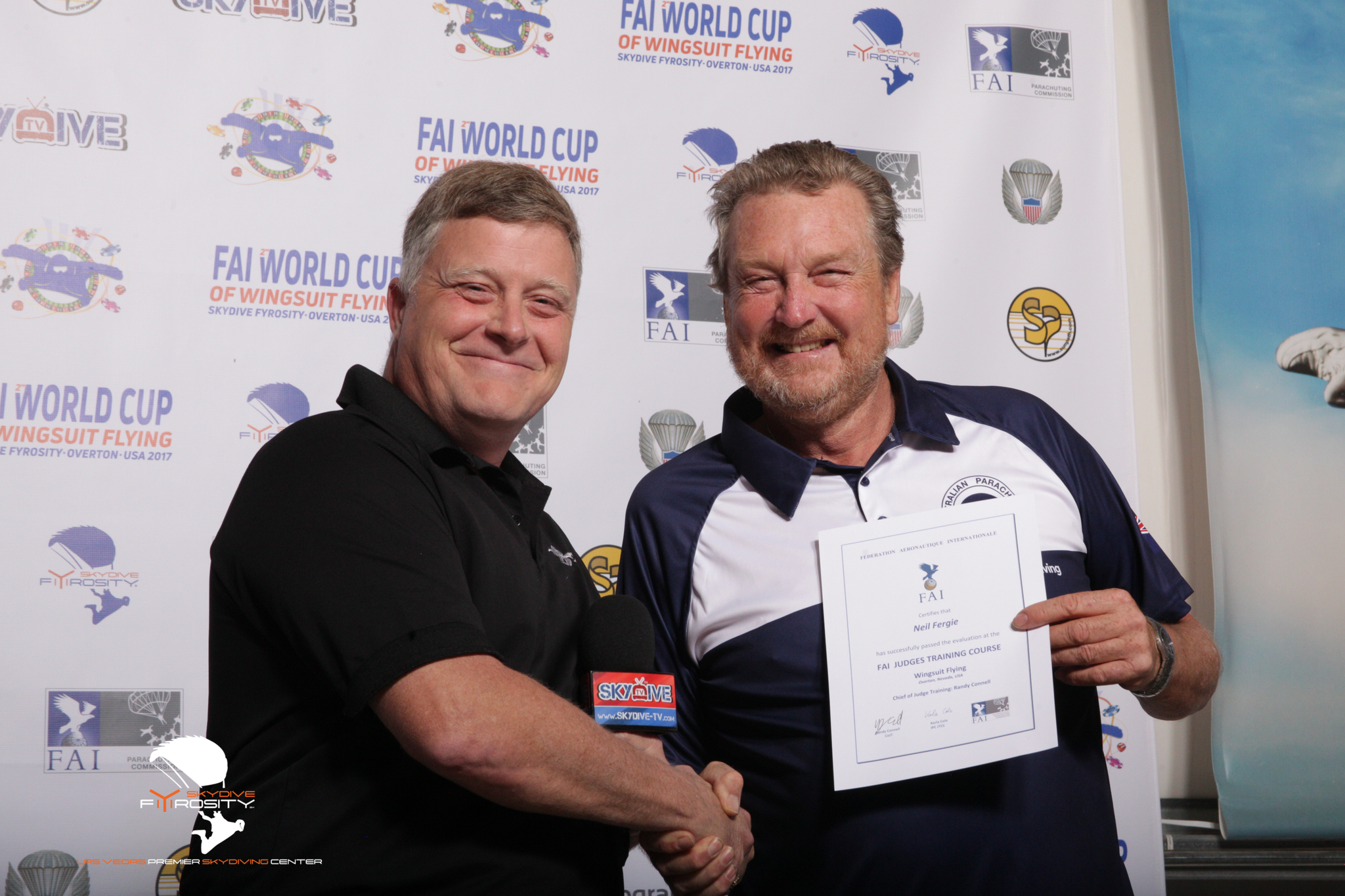 Neil Fergie - AUS WCWF2017 Neil Fergie - AUS