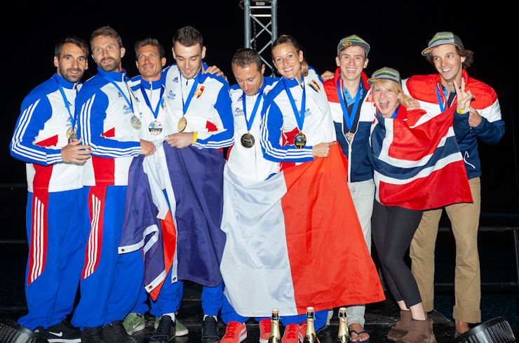 World Freeflying Champions and Silver, Bronze Winners World Freeflying Champions and Silver, Bronze Winners