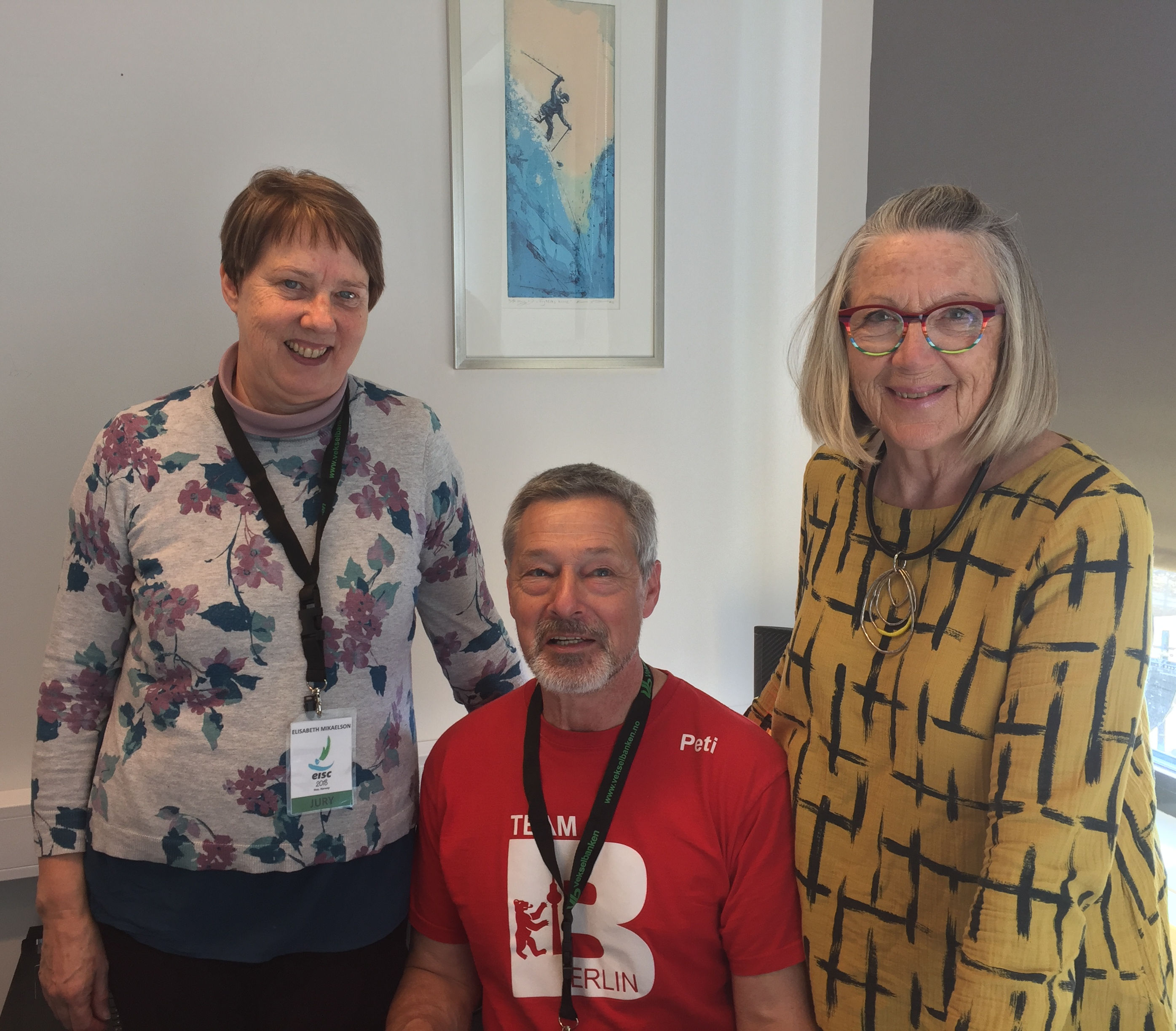 Gillian Rayner, President; Elisabet Mikaelsson, Peter Pfalzgraf Gillian Rayner, President; Elisabet Mikaelsson, Peter Pfalzgraf