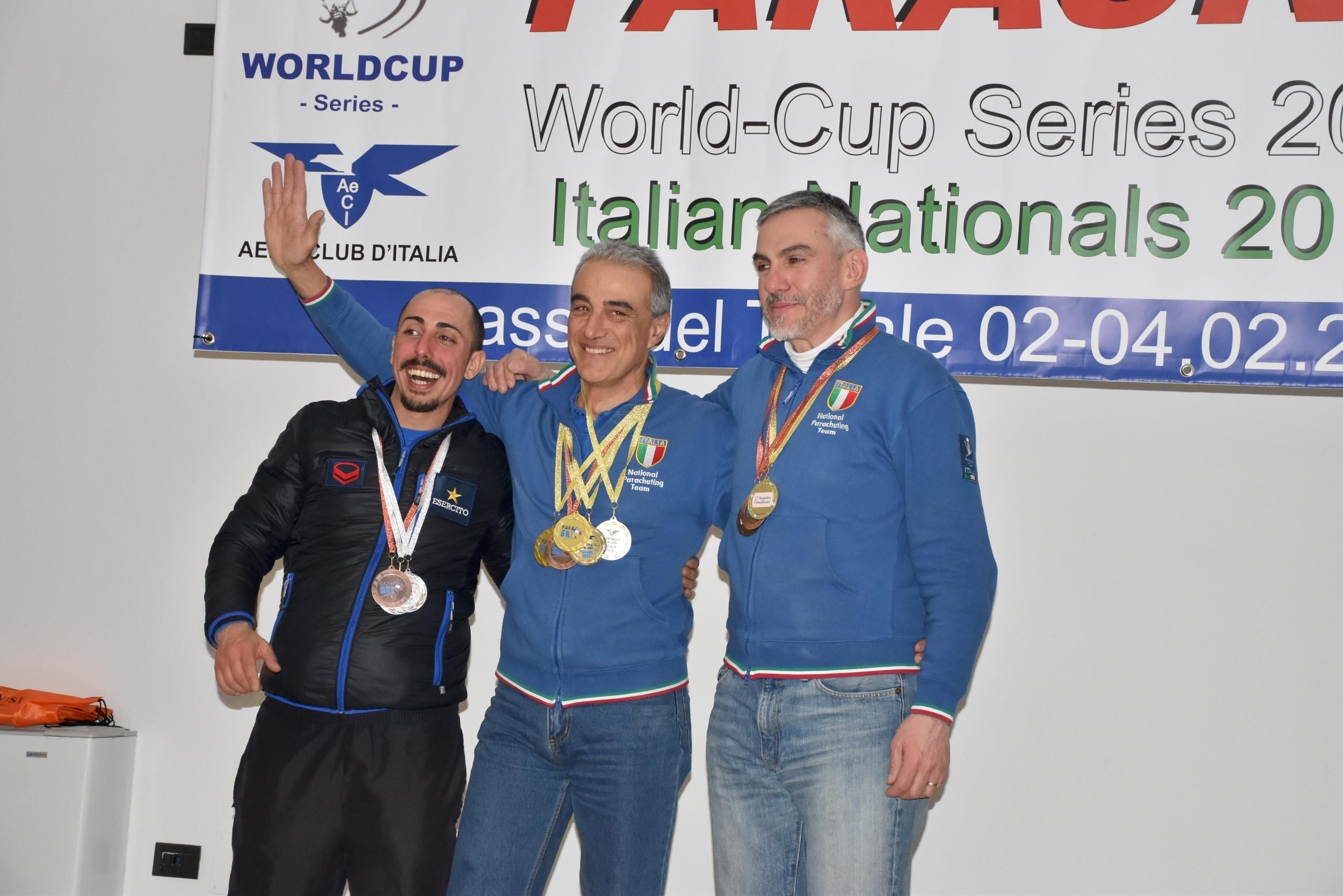 Team Italy, Para-Ski WC Series Tonale 2018 - Medalists Para-Ski WC Series 2018 - Tonale Medalists
