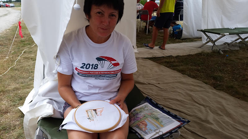 Passing the time with Cross-Stitch  Passing the time with Cross-Stitch