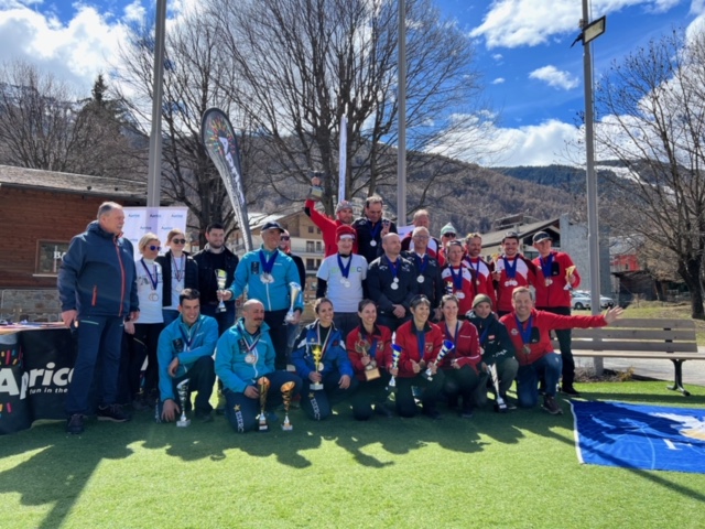 Para-Ski Competitors, Aprica Italy, 2023
