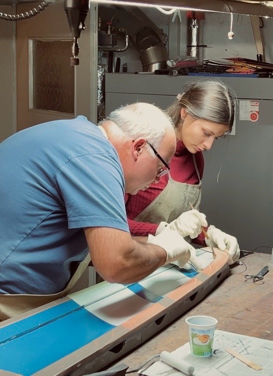Thomas and Anna Schütz aeromodelling